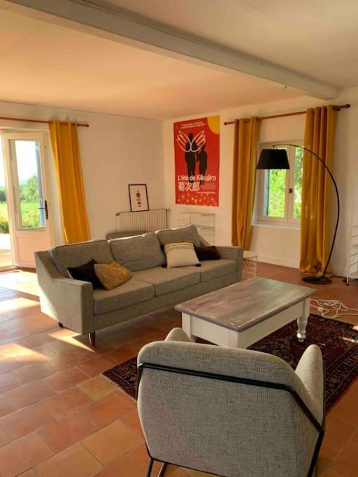 Maison 3 Chambres, Piscine, 2 Hectares De Jardin La Sauvetat-du-Dropt Luaran gambar