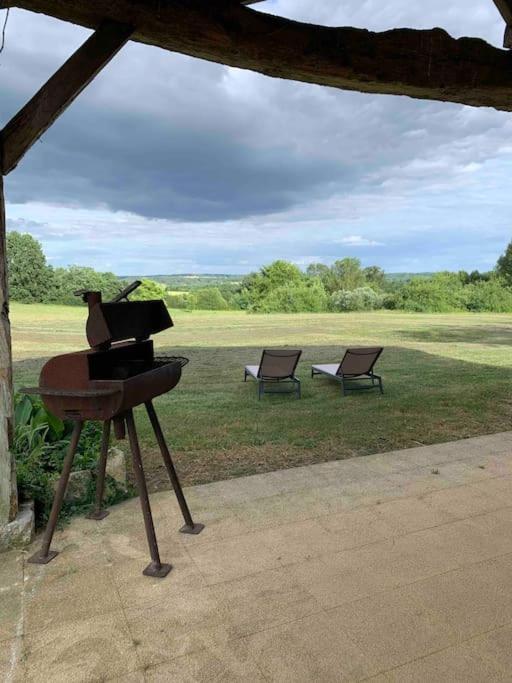 Maison 3 Chambres, Piscine, 2 Hectares De Jardin La Sauvetat-du-Dropt Luaran gambar