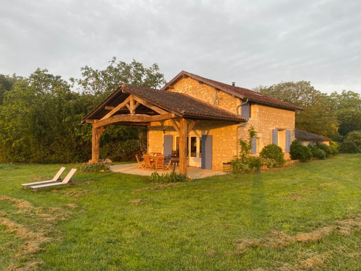 Maison 3 Chambres, Piscine, 2 Hectares De Jardin La Sauvetat-du-Dropt Luaran gambar